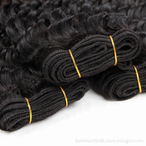 Factory Direct Sale Cuticle Aligned Deep Wave Hair With Indian 1B 30 Ombre Color